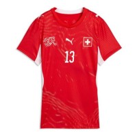 Dámy Fotbalový dres Švýcarsko Zeki Amdouni #23 MS 2026 Domácí Krátký Rukáv